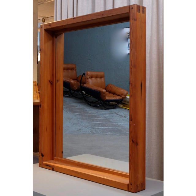 Large Mid-Century Mirror by Roland Wilhelmsson, 1969 For Sale - Image 10 of 10