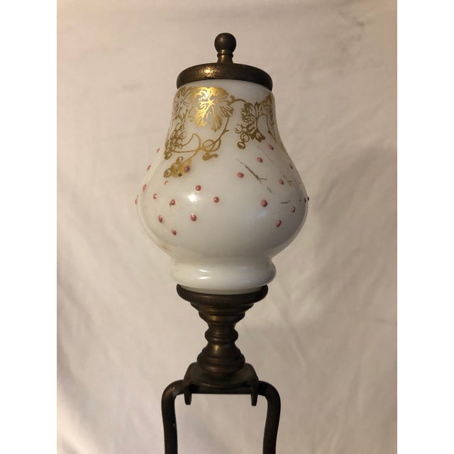 Early 20th Century French Empire Style Gilt Table Lamp For Sale - Image 6 of 11