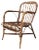 Mid-Century Rattan and Bamboo Baby Chair, 1950s For Sale