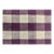Plum Textiles Wales Check Fig Linen For Sale