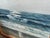 1930s Exquisite Ocean Listed Artist Original Oil Painting Herbert Foerster For Sale - Image 9 of 10