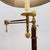 Vintage Brass and Wood Reading Floor Lamp For Sale - Image 5 of 16