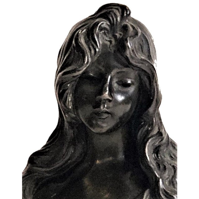 DETAILS Signed and foundry mark on back. DIMENSIONS Height: 4-15/16 inches Width: 2-5/16 inches Depth: 2.25 inches ABOUT...