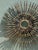 Mid-Century Modern Vintage MCM Wrought Iron Sunburst For Sale - Image 3 of 12