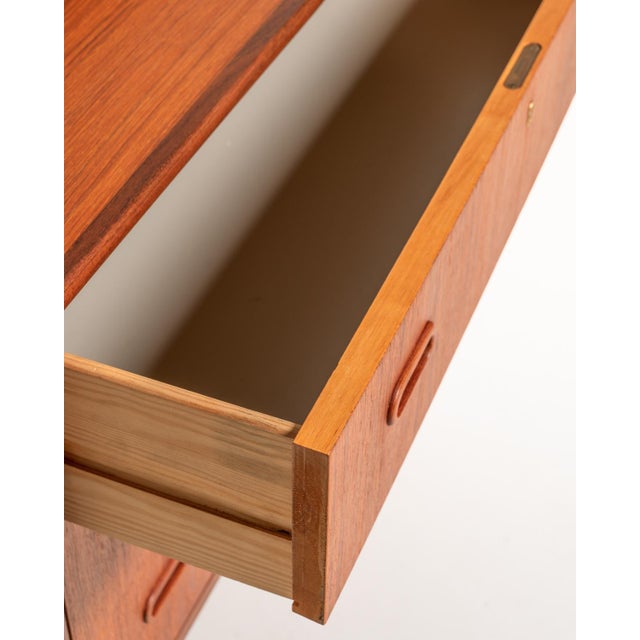 Secretaire in Teak from Markaryds Möbelindustri, 1950s For Sale - Image 9 of 13