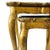 Wood Vintage Florentine Hollywood Regency Gilt Wood Nesting Tables, 1950s, Set of 2 For Sale - Image 7 of 11