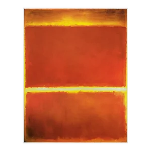 2003 After Mark Rothko, "Saffron, 1957" Poster
