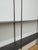 Metal Pair of Brushed Steel Ultra Minimalist Custom Modular Shelving Units For Sale - Image 7 of 9