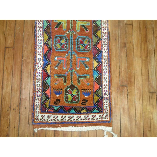 Zabihi Collection Skinny Long Vintage Turkish Anatolian Runner - 1'11" x 16'10" For Sale In New York - Image 6 of 8