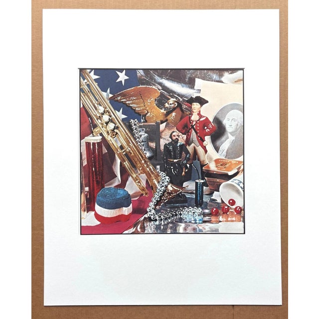 Up for sale is this print by Audrey Flack from the Kent "Spirit of Independence" Bicentennial portfolio, published in 1975...