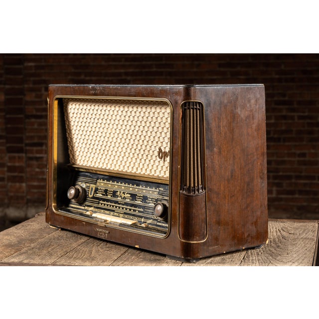 C. 1950 Working Telefunken Opus 7 Hi-Fi Tube Radio For Sale - Image 4 of 18