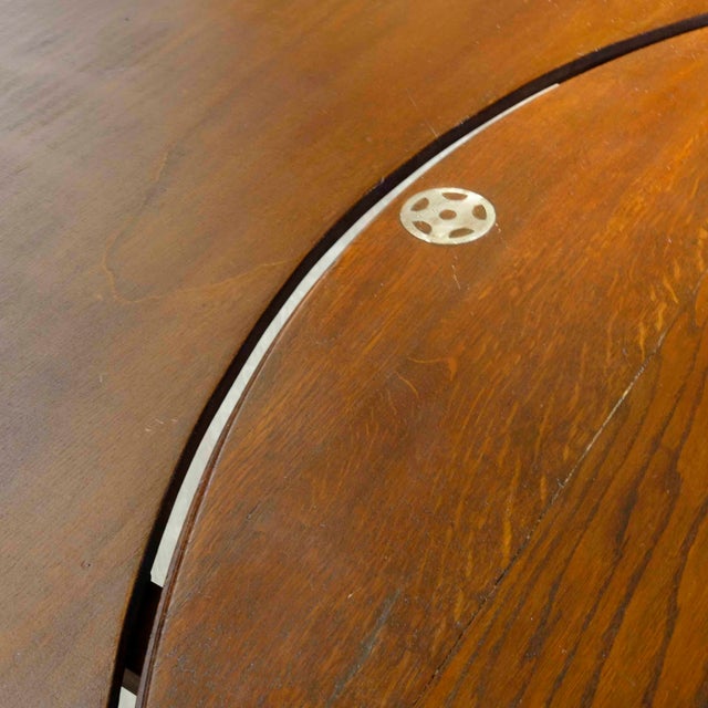 Antique Round Carved Wood Game Table, 1900s For Sale - Image 15 of 17