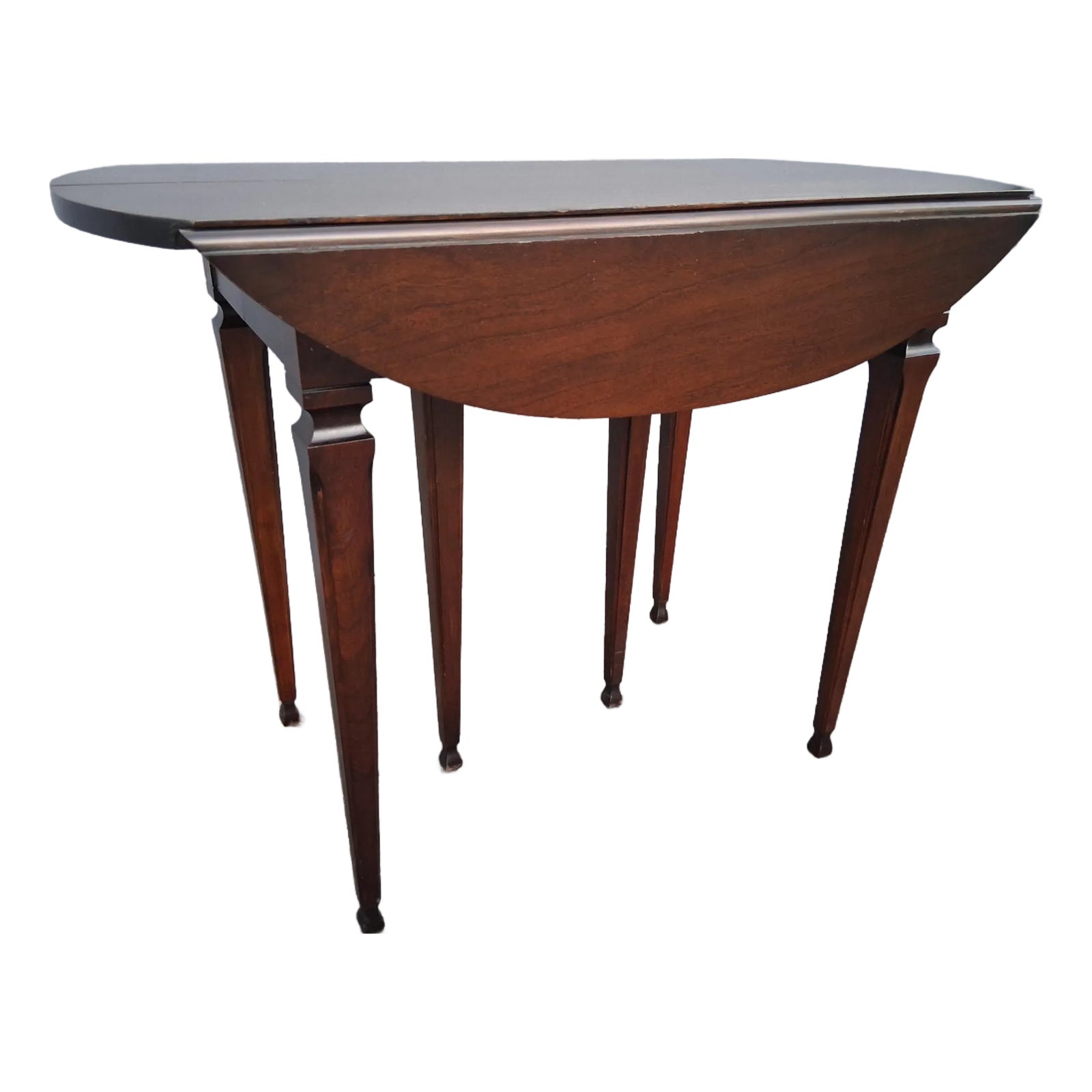 1940's Traditional John Widdicomb 10 Seat Drop Leaf 