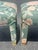 1960s Pair of Vintage Mid-Century Parsons Stools in Palm Beach Regency Fabric For Sale - Image 5 of 8