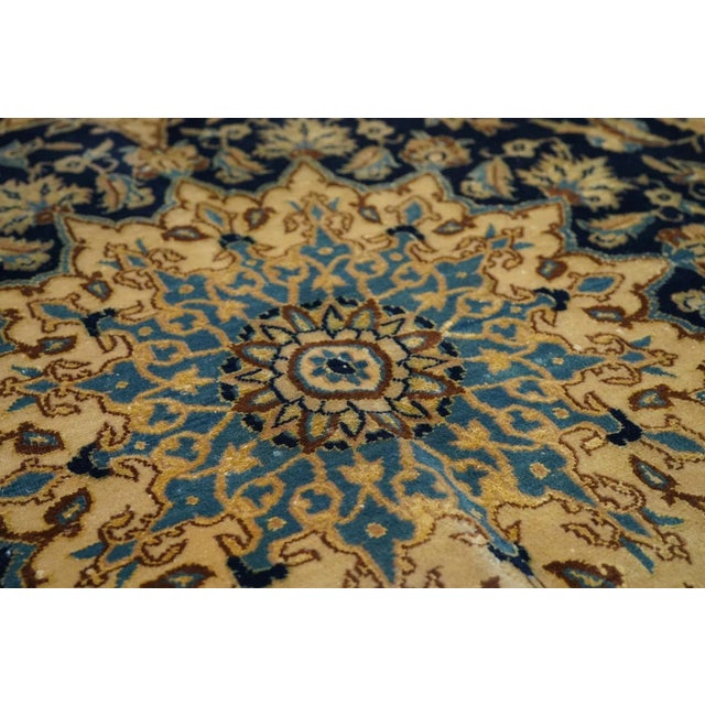 Blue Vintage Nain Rug 4'5'' x 7'4'' For Sale - Image 8 of 11