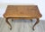 1980s Baker Milling Road Burl Walnut Flip-Top Game Table For Sale - Image 5 of 12