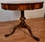 Brown 1930s Weiman English Regency Mahogany & Leather Top Center Table For Sale - Image 8 of 17