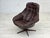 1970s Set of Danish Swivel Chair with Ottoman Model Silhouett by H.W.Klein for Bramin, 1970s For Sale - Image 5 of 18