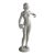 VTG Rosenthal Large 22" Nude Female Athlete Sculpture by Max Fritz, C1930 For Sale