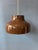 Mid-Century Brown Metal Pendant Light, 1970s For Sale - Image 11 of 11