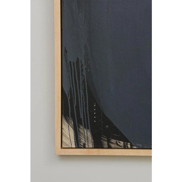 Textile Monica Perez "Hat Trick" Original Acrylic Painting on Canvas 2021 For Sale - Image 7 of 9