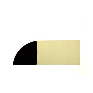 Alberto Burri, Bianchi e Neri II (Acetates), Plate F, 1970, Mixed Media For Sale