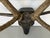 Antique carved wood Black Forest baroque deer head & antlers wall trophy. The head carved and paint decorated in typical...