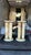 Mid-Century Modern Onyx Tripple Cylinder Base Side Tables Stand Pedestal Tables For Sale - Image 15 of 17