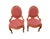 Napoleon III Chairs with Oval Medallion Backs, 1860s, Set of 2 For Sale - Image 4 of 6
