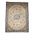 Antique Chinese Peking Oversize Rug, Wool on Cotton, All-Over Floral Design, Ivory & Blue, 12' X 18' For Sale