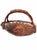 Antique 1920's Japanese Bamboo Ikebana Hanakago Flower Basket For Sale - Image 12 of 13