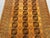 Islamic Vintage Afghan Turkoman Bokhara Rug – Tribal Geometric Wool Golden Living Room Carpet For Sale - Image 3 of 9