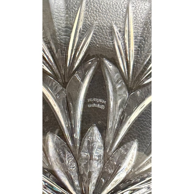 Traditional Marquis by Waterford Three-Section Crystal Relish Serving Bowl For Sale - Image 3 of 10