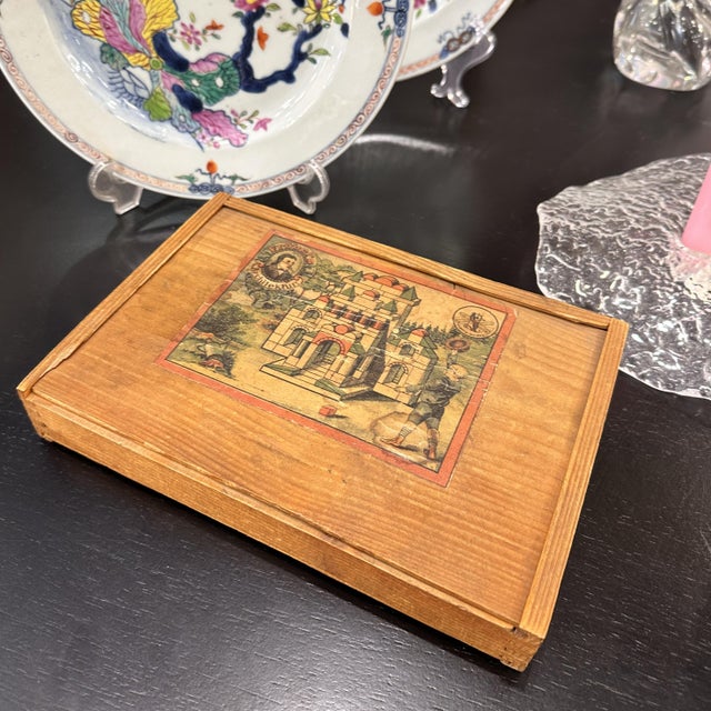 19th Century Fröbels Architektur Board Game based on Friedrich Fröbel, Germany, 1890s For Sale - Image 3 of 18