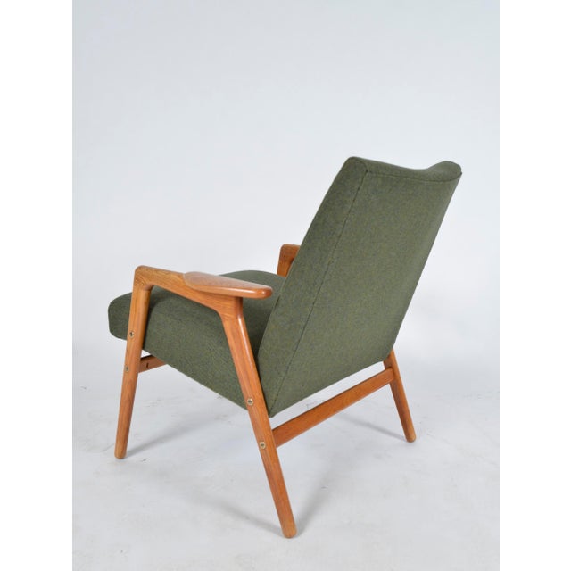 Vintage Ruster Oak Lounge Chair by Yngve Ekström for Swedese, 1960s For Sale - Image 6 of 18