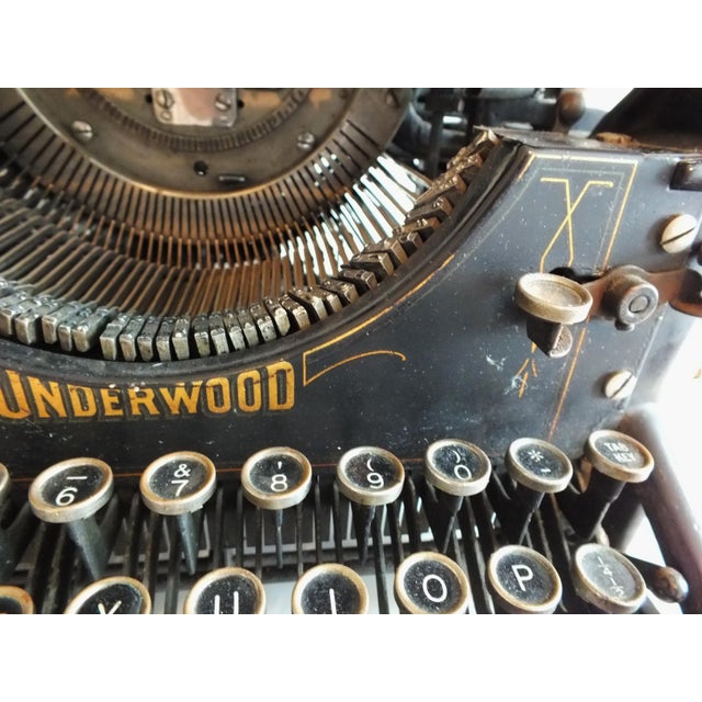 1913 Antique Underwood Typewriter No. 5 Chairish