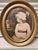 Joshua Reynolds Pair of Art Antique Prints in Oval Frames-11 1/2" X 9 1/2"-Girls by Joshua Reynolds For Sale - Image 4 of 5