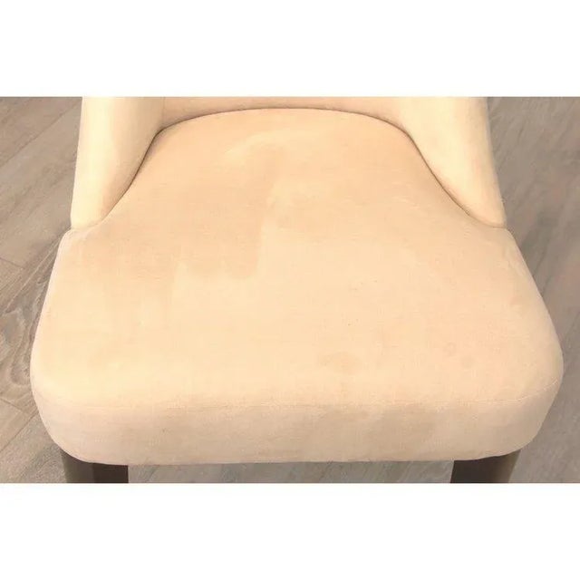 Wood Pair of O. Henry Custom Modern Dining Chairs For Sale - Image 7 of 9