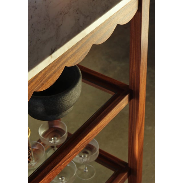 2020s Claudette Serving Table For Sale - Image 5 of 12