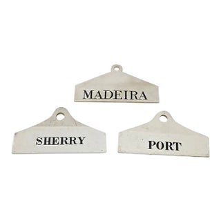 C. 1820 Wedgwood Wine Barrel Tags - Set of 3 For Sale