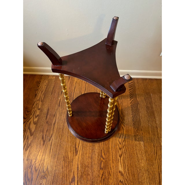Bamboo Cigarette Table Attributed to Charles Pollock For Sale - Image 11 of 11