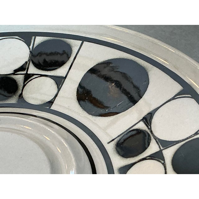 Vintage Mikasa Avant Garde 4507 Mid-Century Modern (Mcm) Stoneware Cup and Saucer Set For Sale - Image 10 of 10