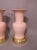 Mid-Century Modern C. 1980s Hollywood Regency Style Palace Floor Vases on Brass Stands - a Pair For Sale - Image 3 of 7
