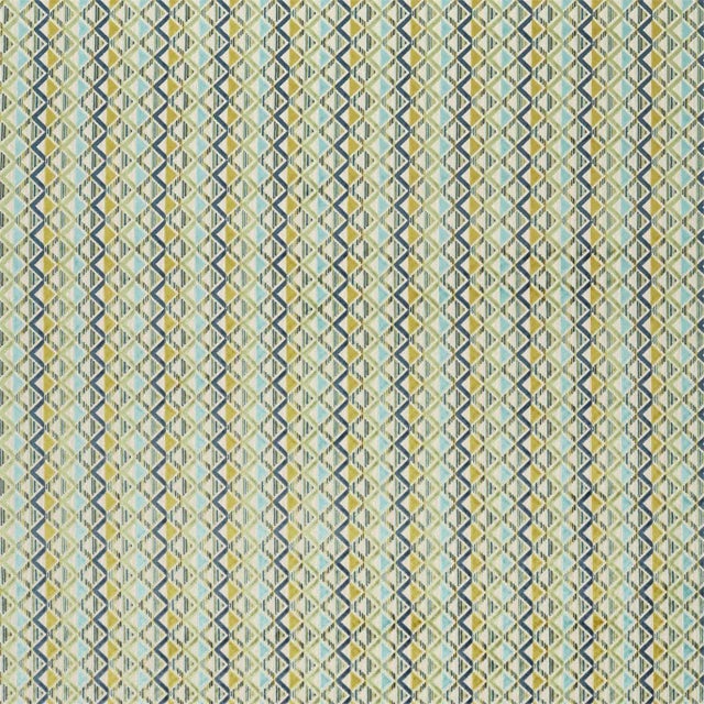Harlequin Boka Fabric in Ink/Zest For Sale