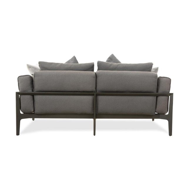 Elm 2-Seater Sofa in Oak and Anthracite Fabric by Jehs & Laub for Cor For Sale - Image 11 of 13