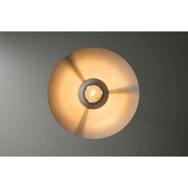 White Conical Pendant with Anti-Glare System, 1970s For Sale - Image 9 of 11