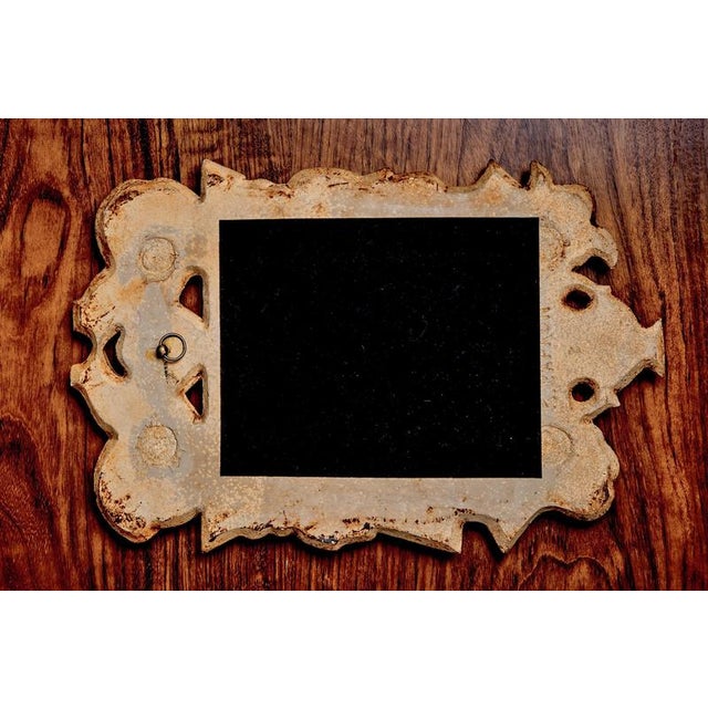Sculpted Stoneware Mirror attributed to Roger Capron, France, 1960 For Sale - Image 6 of 10