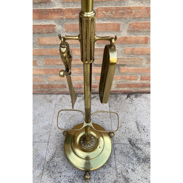 Bronze and Brass Valet Stand Dressboy, 1940s For Sale - Image 13 of 18