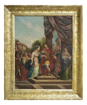 Neapolitan Artist, Neoclassical Mythological Scene, Late 18th Century, Oil Painting