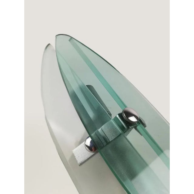 Wall Sconces in Turquoise Glass from Veca, Italy, 1970s, Set of 2 For Sale - Image 12 of 18